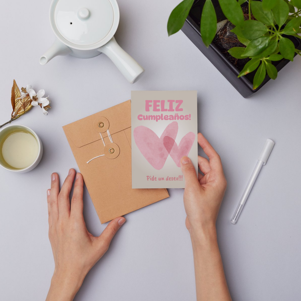 Tarjetas de Cumpleaños para Imprimir – Descarga Instantánea